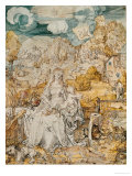 Madonna with a Multitude of Animals Giclee Print by Albrecht Dürer