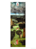Adam and Eve, Expulsion from Paradise, Left Wing of the Triptych of the Last Judgment Giclee Print by Hieronymus Bosch