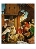 The Body of Saint Sebastian is Thrown in the Rome's Cloaca Maxima and Retrieved by Lucina reproduction procédé giclée par Albrecht Altdorfer