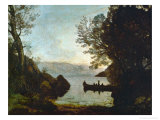 Riva, Italy Giclee Print by Jean-Baptiste-Camille Corot