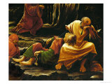 Christ on Mount Olives, the Sleeping Apostles Giclée-Druck von Albrecht Altdorfer