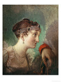 Josephine De Beauharnais, Wife of Napoleon Bonaparte reproduction procédé giclée par Jacques-Louis David