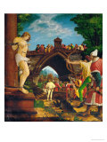 The Martyrdom of Saint Sebastian, from the Saint Sebastian Altar, 1518 Giclée-Druck von Albrecht Altdorfer