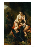 Medee Furieuse or Medea Kills Her Children, 1838 Giclee Print by Eugene Delacroix