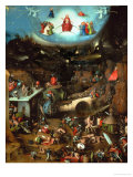 Paneau central d'un triptyque : le jugement dernier Reproduction procédé giclée par Hieronymus Bosch