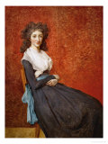 Mme. Charles-Louis Trudaine (1769-1802) Lámina giclée por Jacques-Louis David Mme. Charles-Louis Trudaine (1769-1802) Lámina giclée por Jacques-Louis David