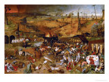 Triumph of Death, circa 1562 reproduction procédé giclée par Pieter Bruegel the Elder
