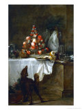 The Buffet, 1728 Giclee Print by Jean-Baptiste Simeon Chardin