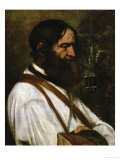 Le Chasseur Marechal Giclee Print by Gustave Courbet