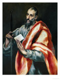 Saint Paul, the Apostle Giclee Print by El Greco 