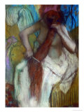 Woman Combing Her Hair, 1890-1892 Giclee Print by Edgar Degas