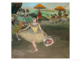 Dancer on Stage, 1878 Lámina giclée por Edgar Degas