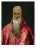 Saint Jerome as a Cardinal Lámina giclée por El Greco Saint Jerome as a Cardinal Lámina giclée por El Greco