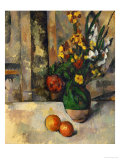 Vase and Apples Giclée-Druck von Paul Cézanne