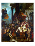 Emperor Trajan's Justice, 1840 reproduction procédé giclée par Eugene Delacroix