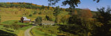Buildings in a Field, Sleepy Hollow Farm, Woodstock, Vermont, USA Photographic Print by Panoramic Images 