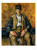 Farmer, Sitting, 1900-1904 Giclee Print by Paul Cézanne Farmer, Sitting, 1900-1904 Giclee Print by Paul Cézanne