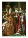 The Coronation of Emperor Napoleon I Bonaparte Giclee Print by Jacques-Louis David