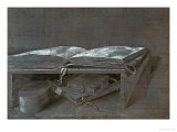 Open Book, Silverpoint Drawing, 1527 Giclee Print by Albrecht Dürer