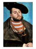 Johann Friedrich the Magnanimous (1503-1554), Elector of Saxony Since 1532 Giclee Print by Lucas Cranach the Elder