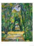 Castle and Village of Medan, circa 1885 Giclee Print by Paul Cézanne