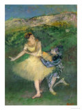 Harlequin and Colombine, circa 1886-1890 reproduction procédé giclée par Edgar Degas