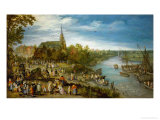 Village Fair in Schelle, 1614 Giclee Print by Jan Brueghel the Elder