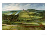 View of the Chateau De Mariemont, Belgium reproduction procédé giclée par Jan Brueghel the Elder