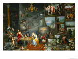 Allegory of Sight, 1617 Giclee Print by Jan Brueghel the Elder Allegory of Sight, 1617 Giclee Print by Jan Brueghel the Elder