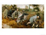 The Blind Leading the Blind, 1568 Wydruk giclee autor Pieter Bruegel the Elder The Blind Leading the Blind, 1568 Wydruk giclee autor Pieter Bruegel the Elder