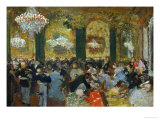 Dinner at the Ball, 1879, after Adolf Von Menzel (1815-1905) Lámina giclée por Edgar Degas