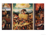 The Haywain, Triptych, circa 1485-90 Giclee Print by Hieronymus Bosch