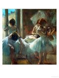 Dancers at Rest, 1884-1885 Wydruk giclee autor Edgar Degas