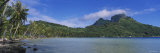 Palm Trees on the Beach, Bora Bora, French Polynesia Photographic Print by Panoramic Images 