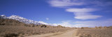 Dirt Road in the Valley, Mount Whitney, Eastern Sierra Crest, Owens Valley, California, USA Photographic Print by Panoramic Images 