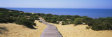 Boardwalk on the Beach, Cuesta de Maneli, Donana National Park, Huelva Province, Spain Lámina fotográfica por Panoramic Images