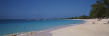 Group of People on the Beach, Seven Mile Beach, Caribbean Sea, Cayman Islands Photographic Print by Panoramic Images