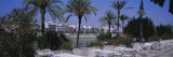 Sidewalk Cafe at the Riverside, Guadalquivir River, Seville, Spain Photographic Print by Panoramic Images 