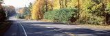 Trees along a Road, New York, USA Photographic Print by Panoramic Images 