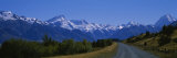 Road Running through a Landscape, Mt. Cook, Southern Alps, New Zealand Photographic Print by Panoramic Images 