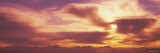 Sunset Over Mountains Lámina fotográfica por Panoramic Images