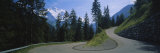 Empty Road Passing through Mountains, Bernese Oberland, Switzerland Photographic Print by Panoramic Images 