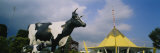 Chatty Bell Statue and Her Calf at a Fair, Wisconsin Pavilion, Neillsville, Wisconsin, USA Photographic Print by Panoramic Images 