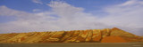 Stack of Maize Crops on a Field, Alma, Harlan County, Nebraska, USA Lámina fotográfica por Panoramic Images