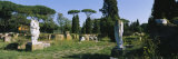 Ruins of Statues in a Garden, Ostia Antica, Rome, Italy Photographic Print by Panoramic Images 