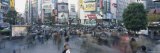 Crowd Walking at Shibuya Crossing, Tokyo, Japan Photographic Print by Panoramic Images 