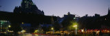 Building Lit Up at Dusk, Quebec City, Quebec, Canada Photographic Print by Panoramic Images 