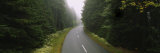 Two Lane Highway Running through a Forest, Park Loop Road, Acadia National Park, Maine, USA Photographic Print by Panoramic Images 