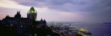 Buildings Lit Up at Night, Quebec City, Canada Photographie par Panoramic Images 