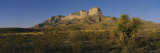 Rock Formations on a Landscape, Guadalupe Mountains National Park, Texas, USA Fotoprint van Panoramic Images Rock Formations on a Landscape, Guadalupe Mountains National Park, Texas, USA Fotoprint van Panoramic Images
